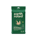 Earth Rated Hypoallergenic Ear Wipes for Dogs and Cats - Wild Oat Scent 60 Count