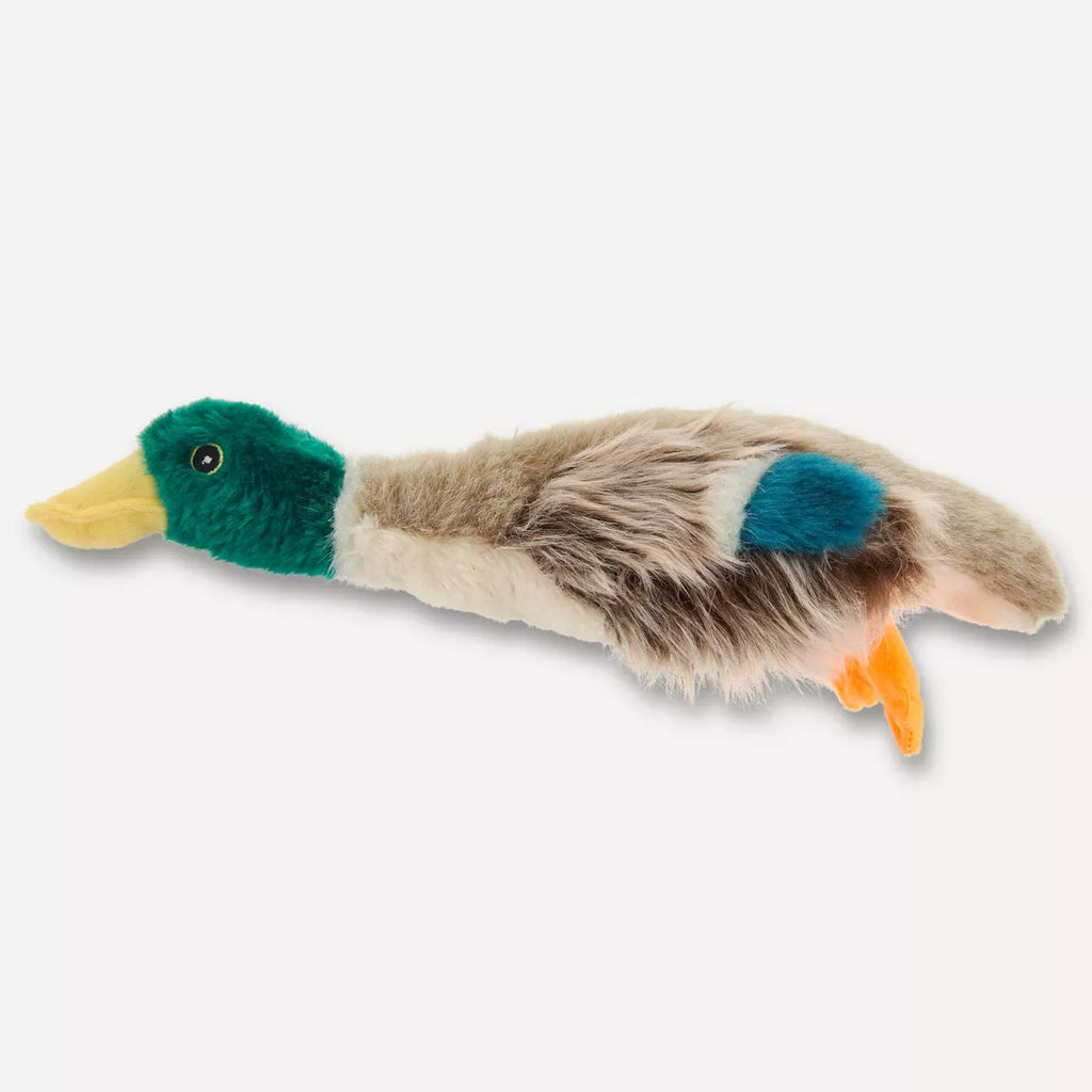 Joyhound® Crazy Comfy Realistic Duck Plush Squeaker Dog Toy