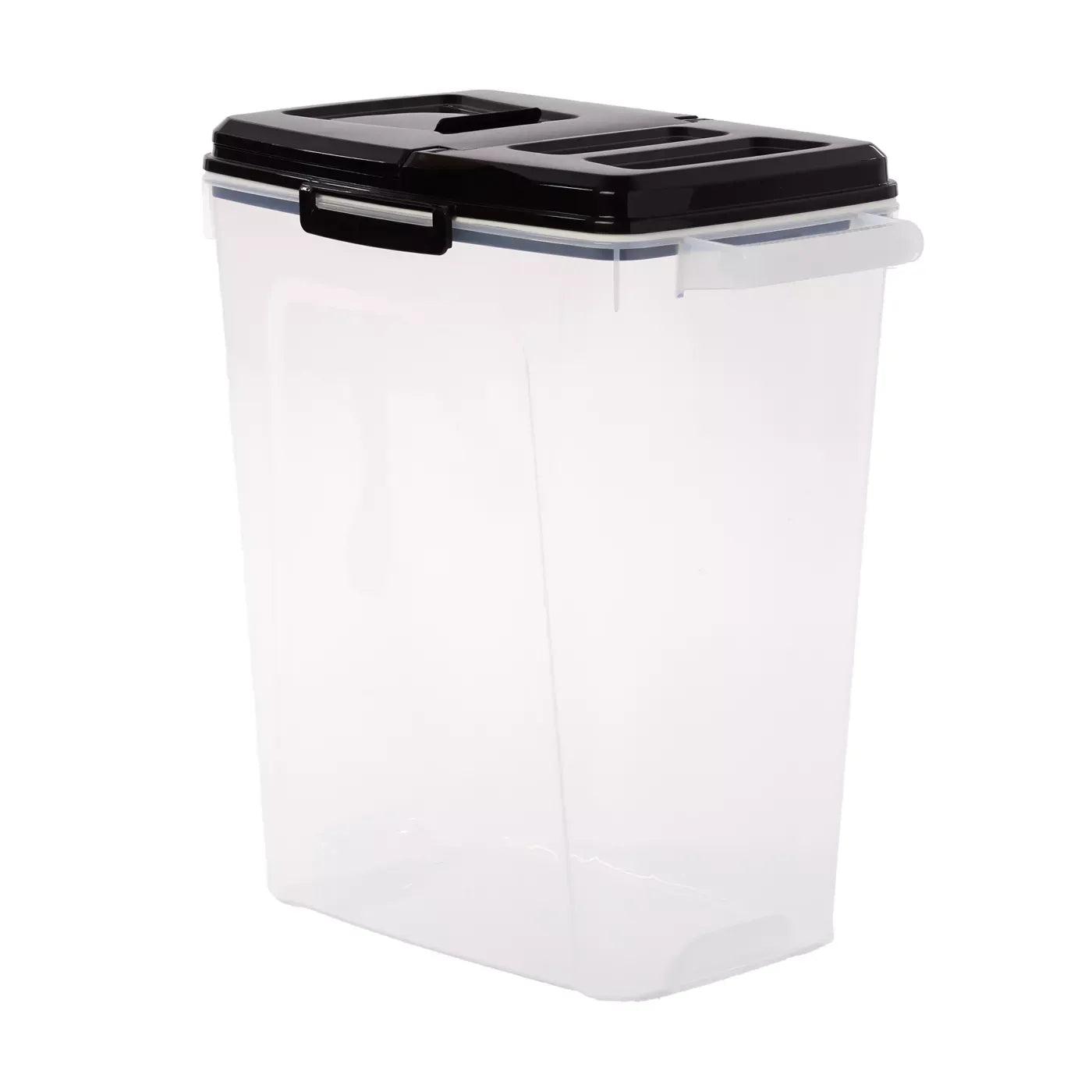 Top Paw® Plastic Food Storage Container with Dual-Sided Lid and Built-In Scoop, BPA-Free