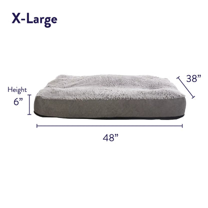 Top Paw® Orthopedic Memory Foam Quilt Mattress Extra Large Dog Bed 38Lx48W