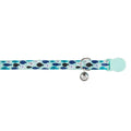 Whisker City® Fish Cat Collar, Easy Release Cat Collar, Breakaway Collar, Kitten, Light Blue