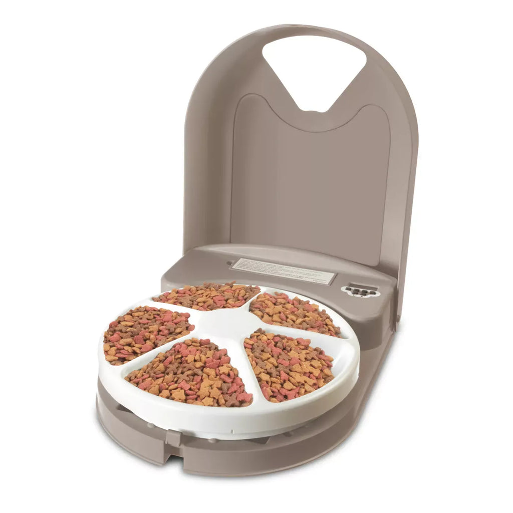 PetSafe® 5 Meal Pet Food Dispenser - Dry or Semi-Moist Pet Food