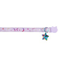 Whisker City® Purple Moons Cat Collar, Easy Release Cat Collar, Breakaway Collar, Kitten, Lavender