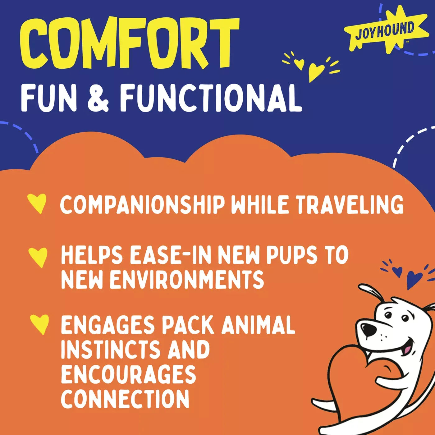 Joyhound® Crazy Comfy Realistic Duck Plush Squeaker Dog Toy