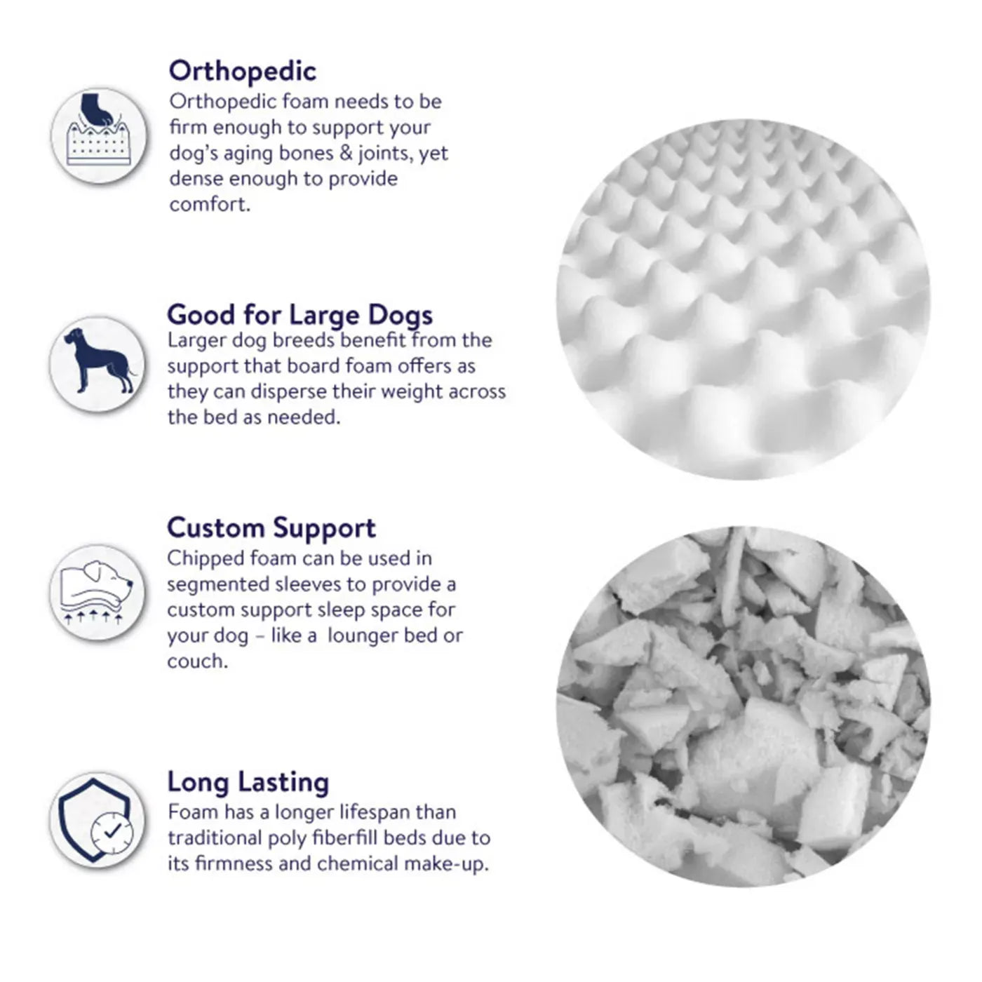 Top Paw® Orthopedic Memory Foam Quilt Mattress Extra Large Dog Bed 38Lx48W