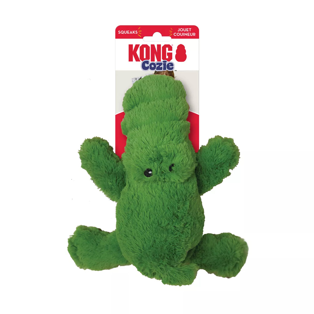 KONG® Ali The Alligator Plush Squeaker Dog Toy