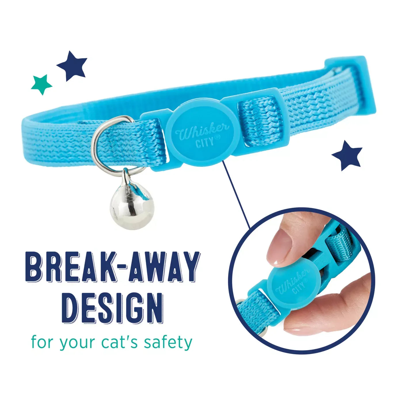 Whisker City® Breakaway Cat Collar