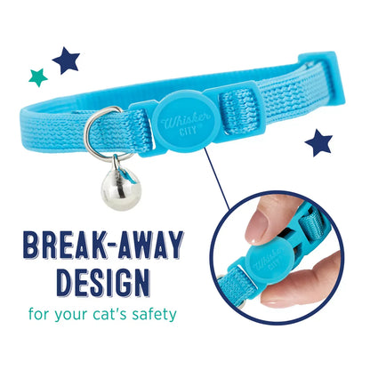 Whisker City® Breakaway Cat Collar