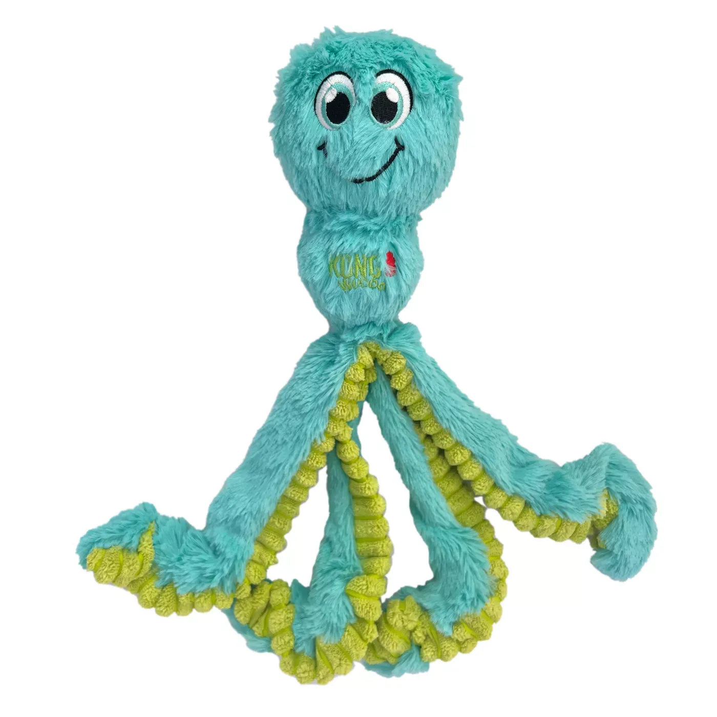 KONG® Wubba Octopus Squeaker Tug Dog Toy (COLOR VARIES)