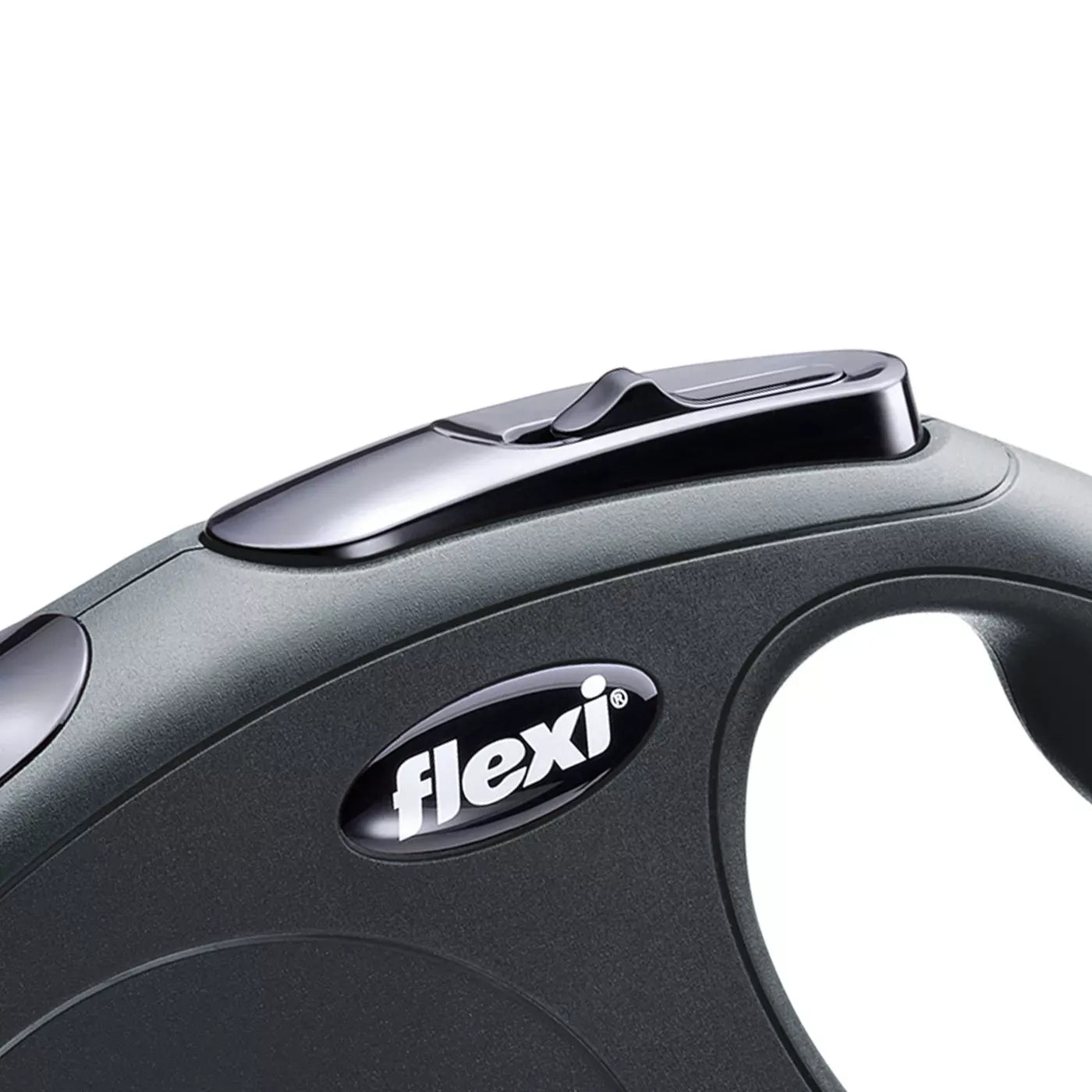 flexi® New Classic Retractable Cord Dog Leash, Black