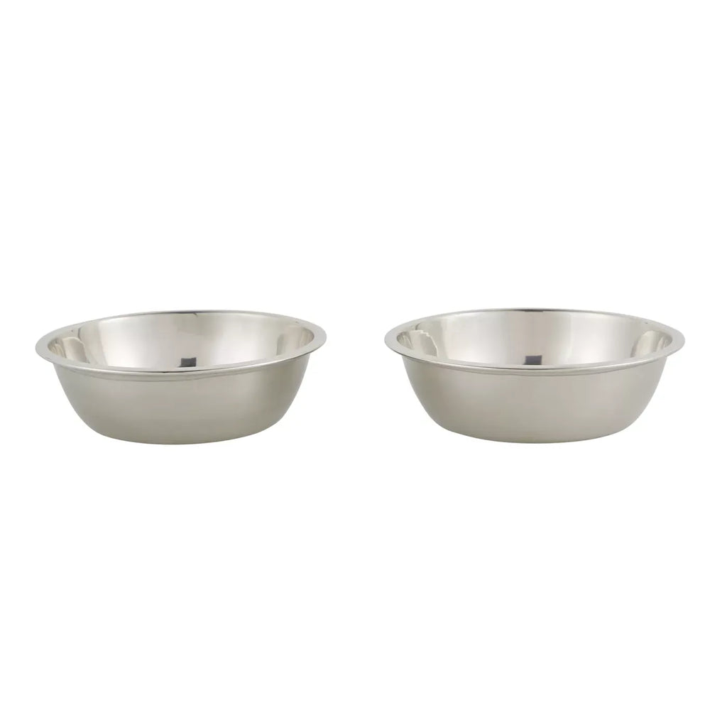 Whisker City® Foldable White Marble Double Diner Elevated Cat Bowls, 1.25-cup