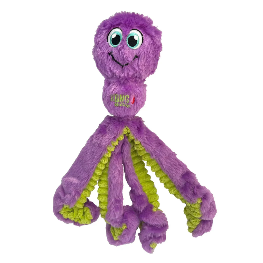 KONG® Wubba Octopus Squeaker Tug Dog Toy (COLOR VARIES)
