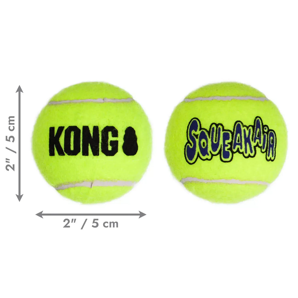 KONG® AirDog® Tennis Ball Set Squeaker Dog Toy - 3 Pack