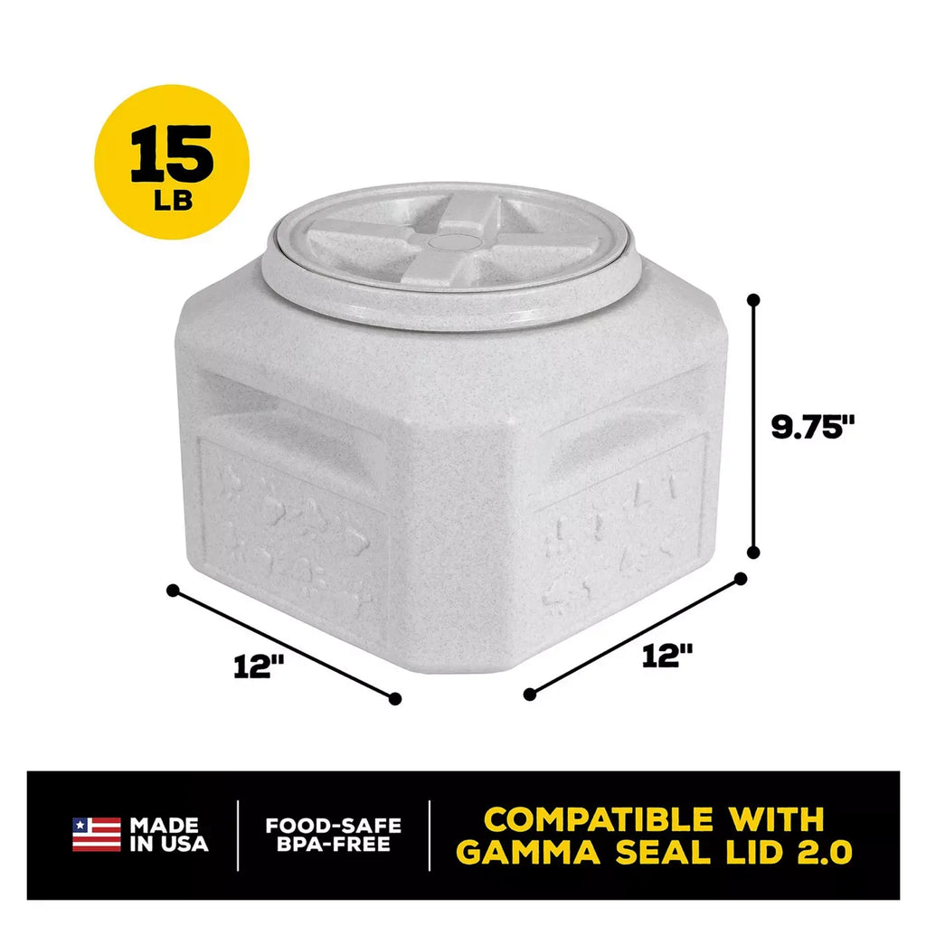 Vittles Vault® by GAMMA2 Pet Food Container, 15 LB