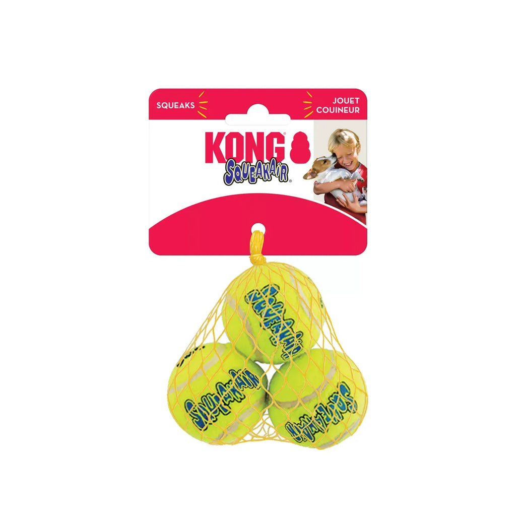 KONG® AirDog® Tennis Ball Set Squeaker Dog Toy - 3 Pack