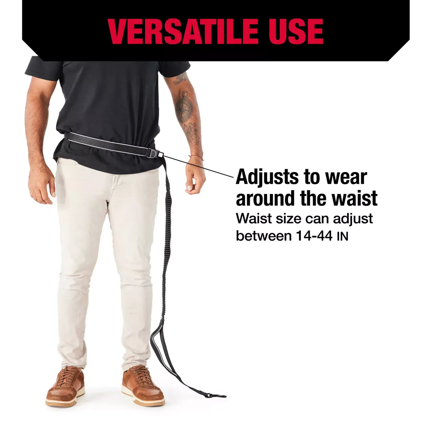 KONG® Shock Absorbing, Hands-Free, Dog Leash, 6-ft long