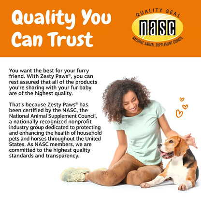 Zesty Paws Probiotic Chews - Pumpkin