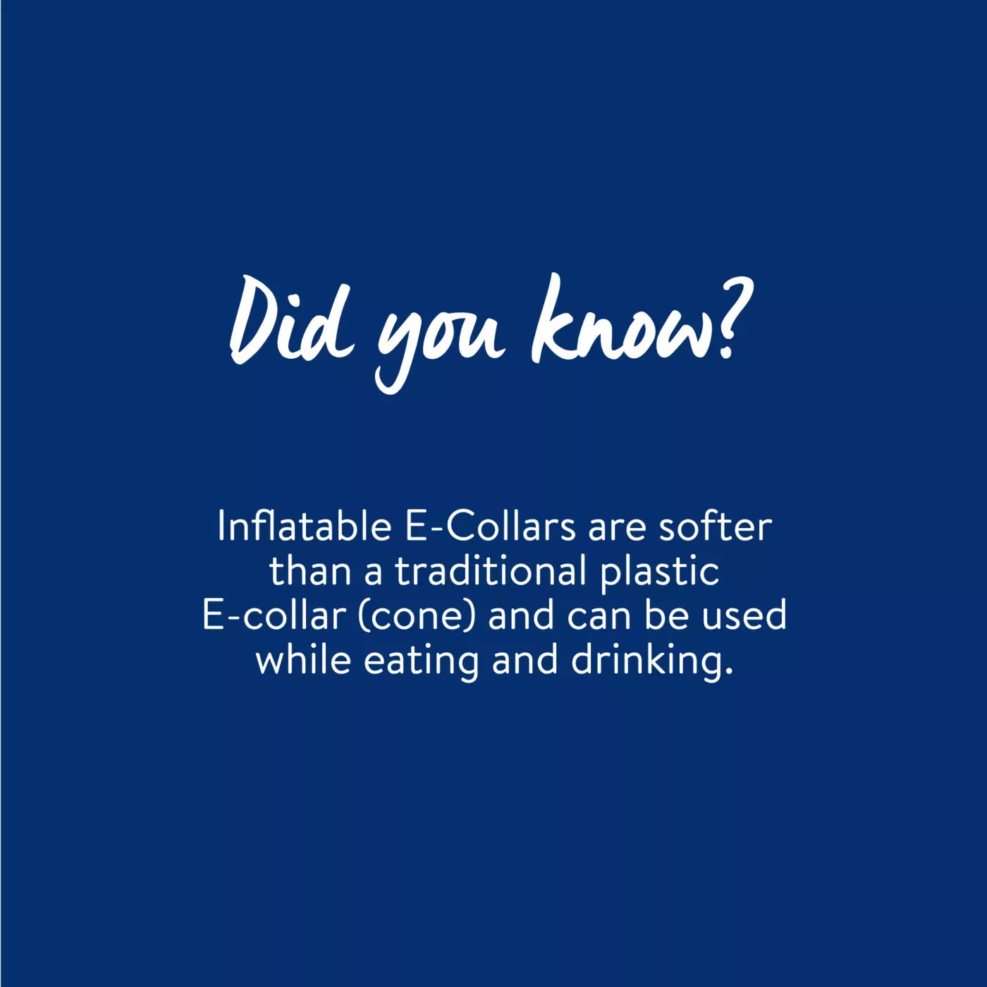 Dog MX Inflatable E-Collar Cone for Dogs, Post-Surgery & Hot Spot Healing, Blue, Multiple Sizes