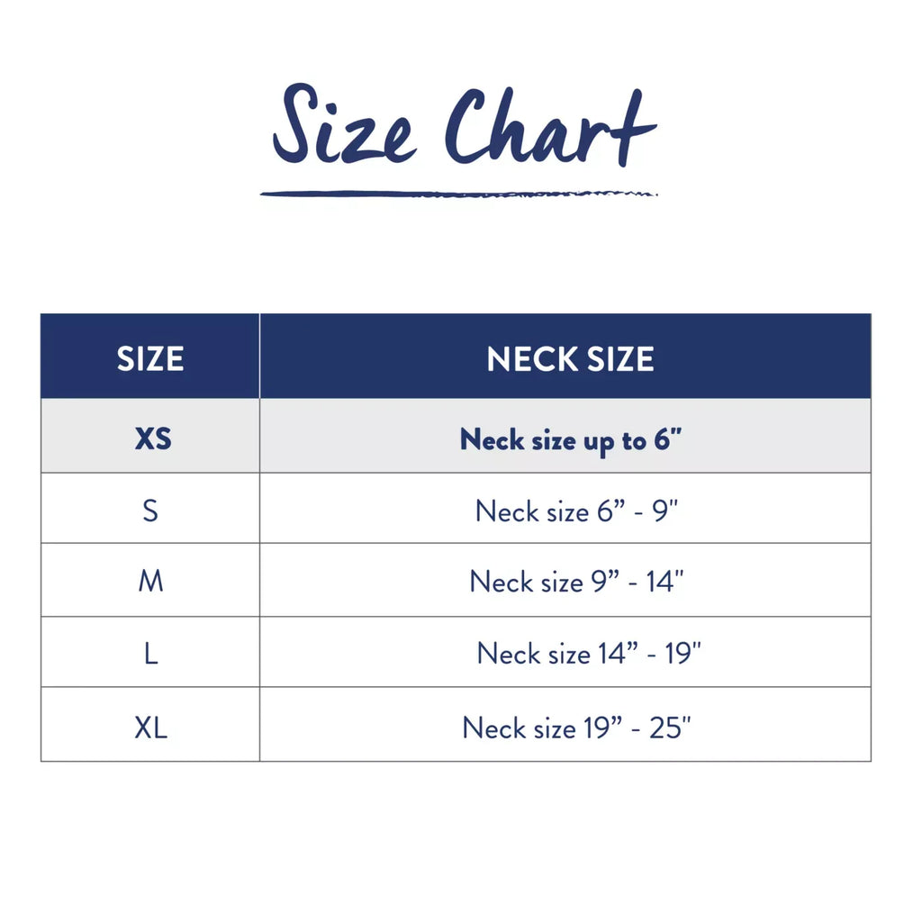 Dog MX Inflatable E-Collar Cone for Dogs, Post-Surgery & Hot Spot Healing, Blue, Multiple Sizes