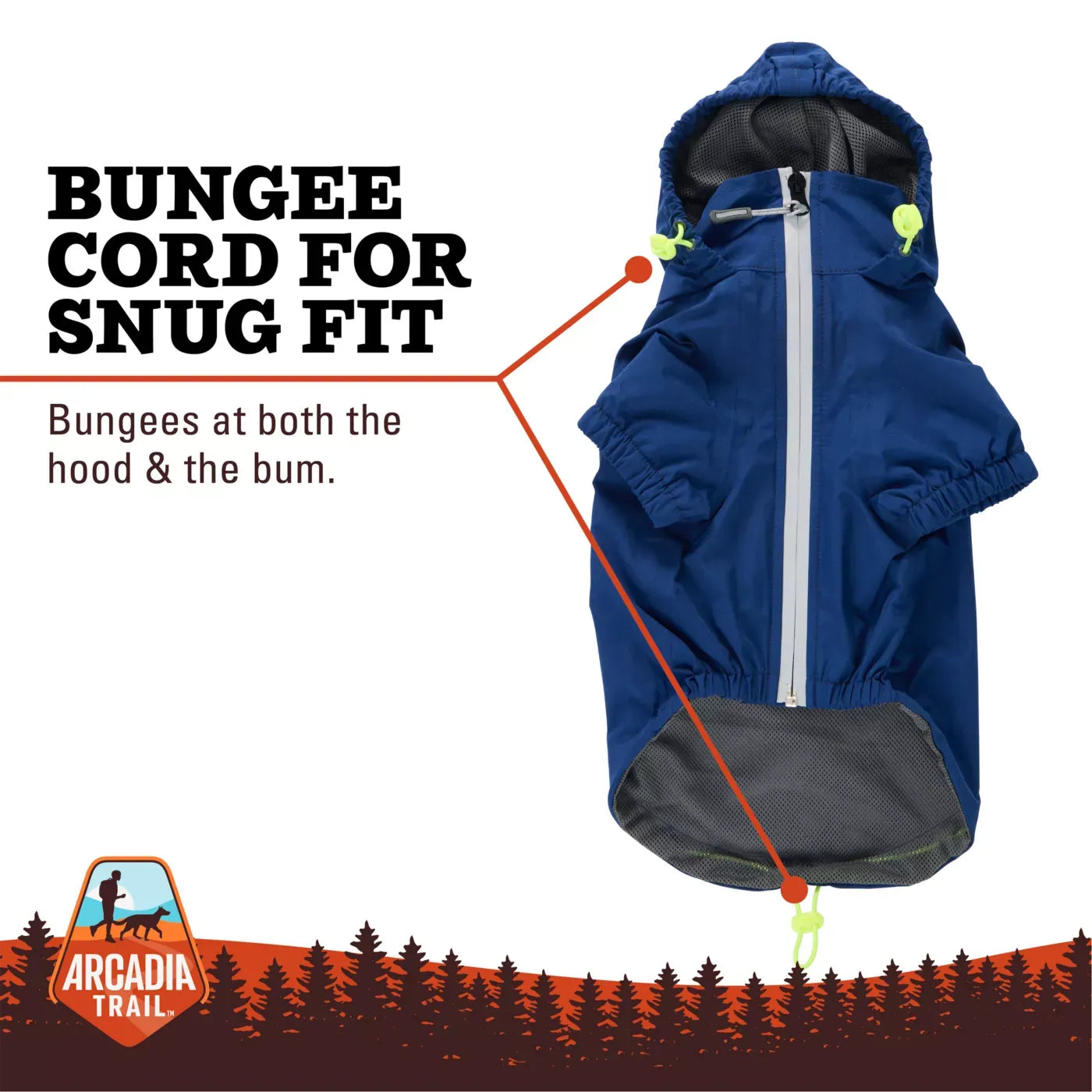 Arcadia Trail® Waterproof Dog Windbreaker Jacket