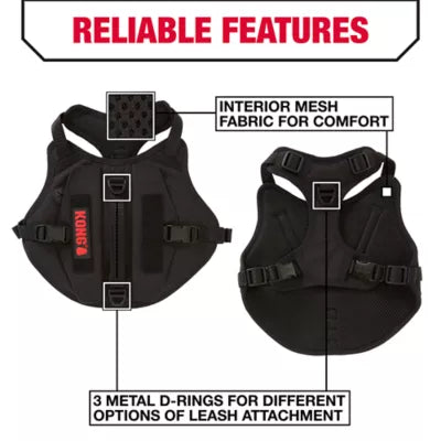 KONG® Tactical Vest Adjustable Dog Harness