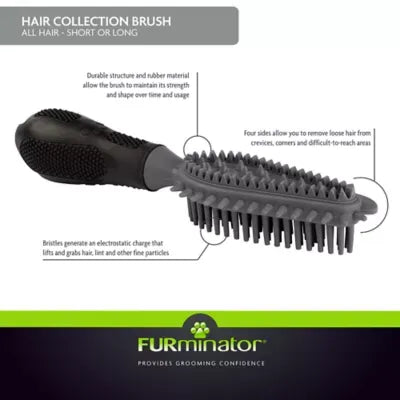 FURminator® 4-Sided Multi-Surface Hair Removing Cat Brush